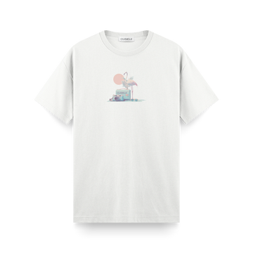 Retro Flamingo - Regular Fit T-shirt