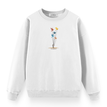 Bird Hand - Regular Fit Sweatshirt