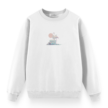 Retro Flamingo - Regular Fit Sweatshirt