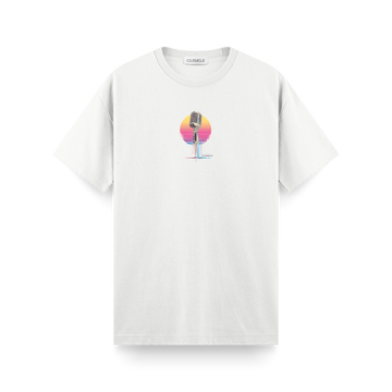 Retro Microphone - Regular Fit T-shirt