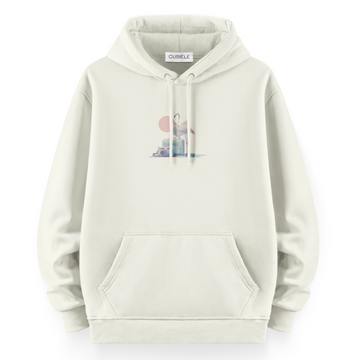 Retro Flamingo- Oversize Hoodie