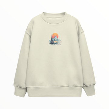 Retro Caravan- Çocuk Sweatshirt