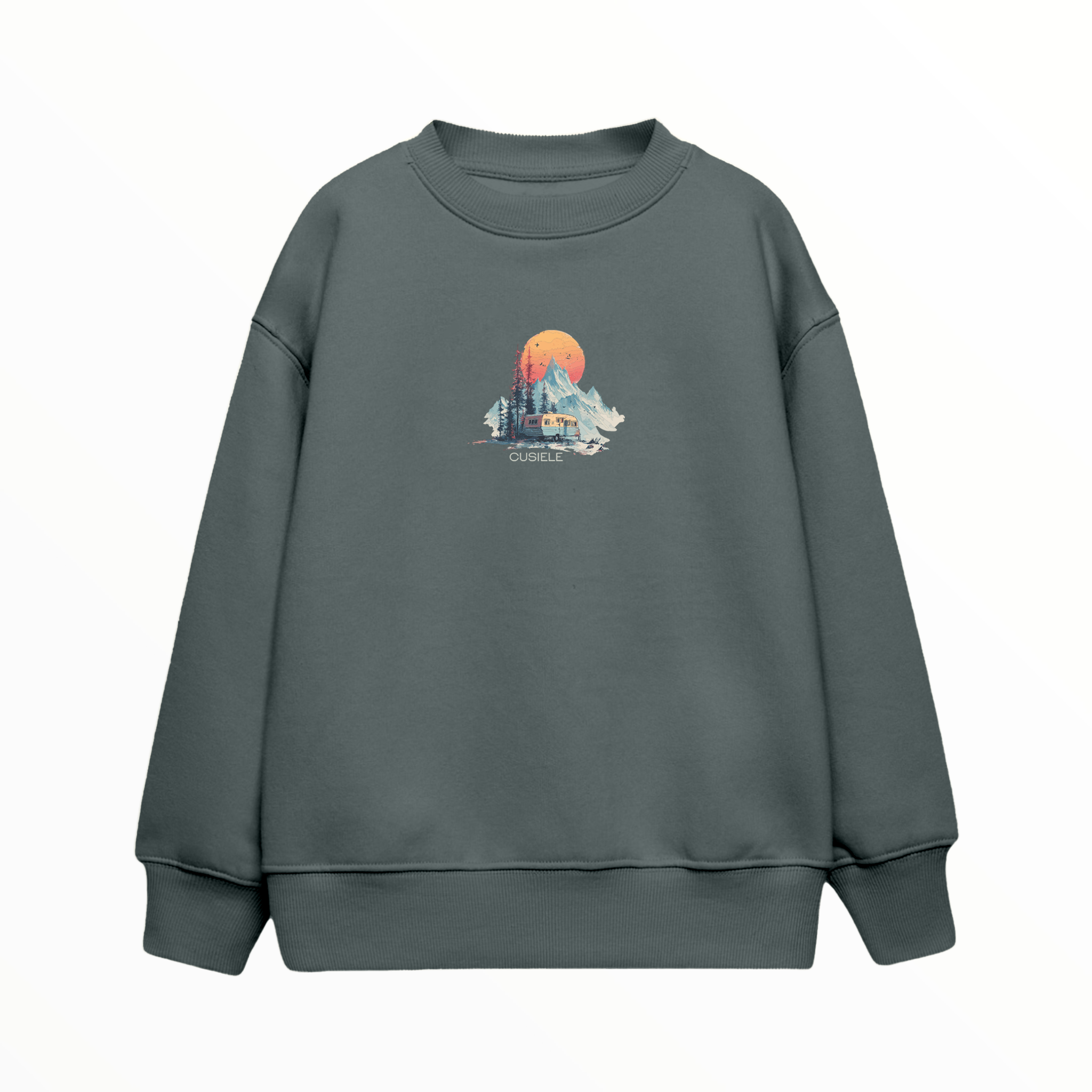 Retro Caravan- Çocuk Sweatshirt