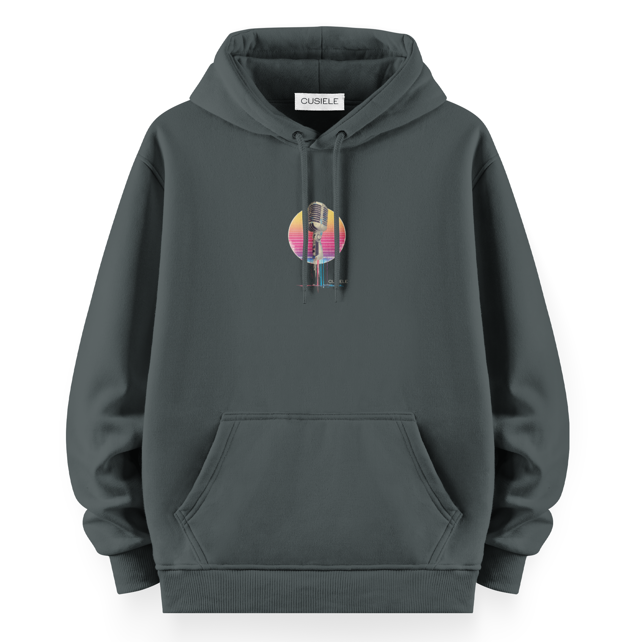 Retro Microphone - Oversize Hoodie