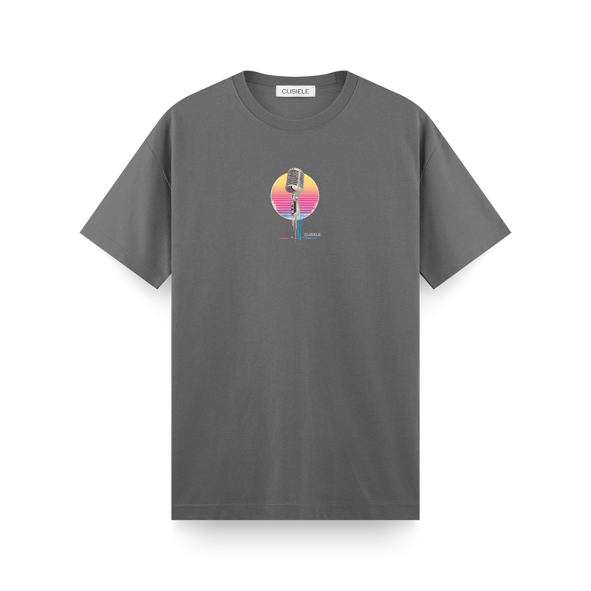 Retro Microphone - Regular Fit T-shirt