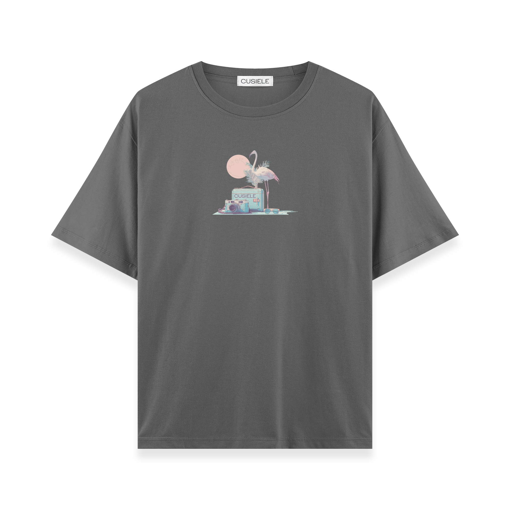 Retro Flamingo - Oversize T-shirt