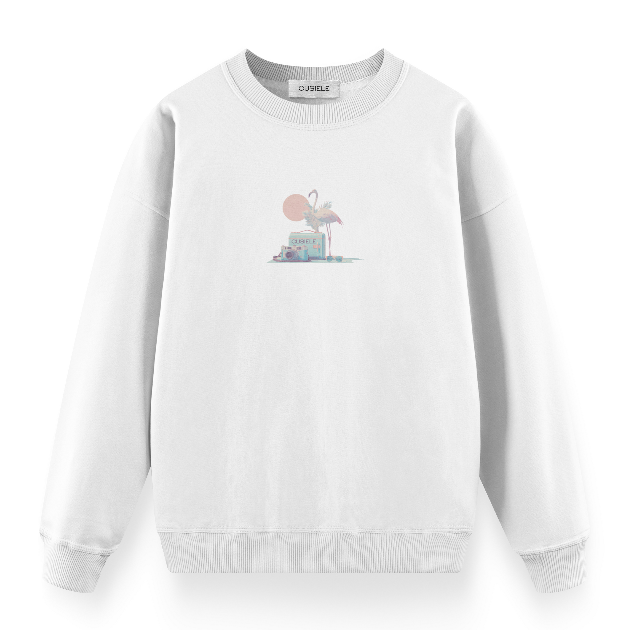 Retro Flamingo - Regular Fit Sweatshirt