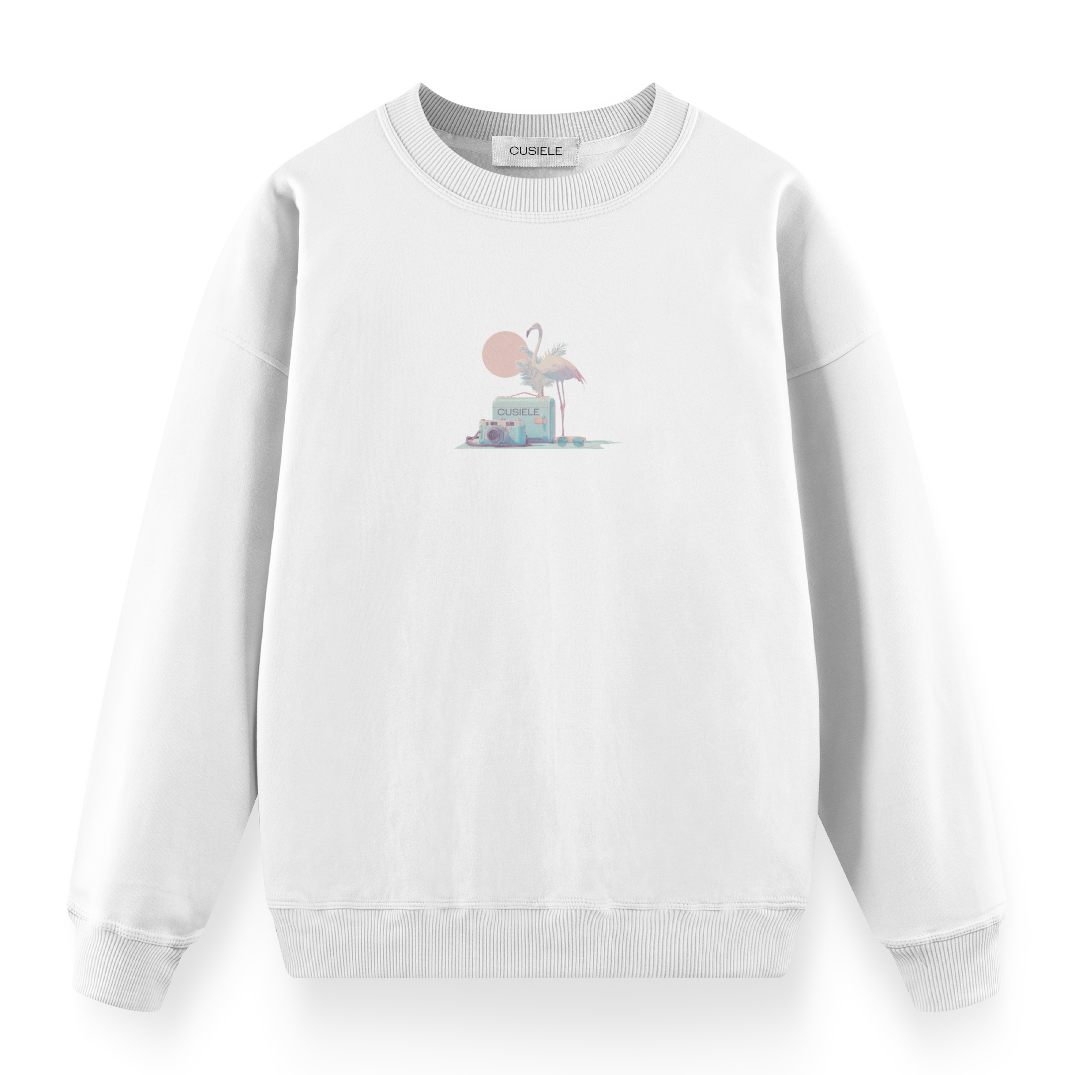 Retro Flamingo - Regular Fit Sweatshirt