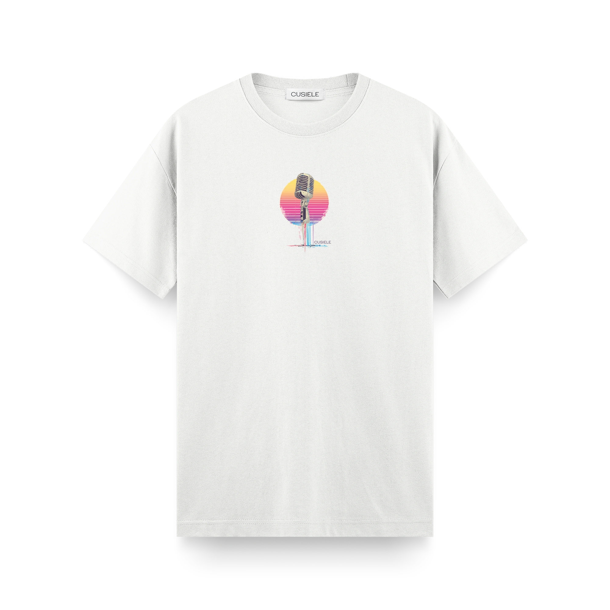 Retro Microphone - Regular Fit T-shirt