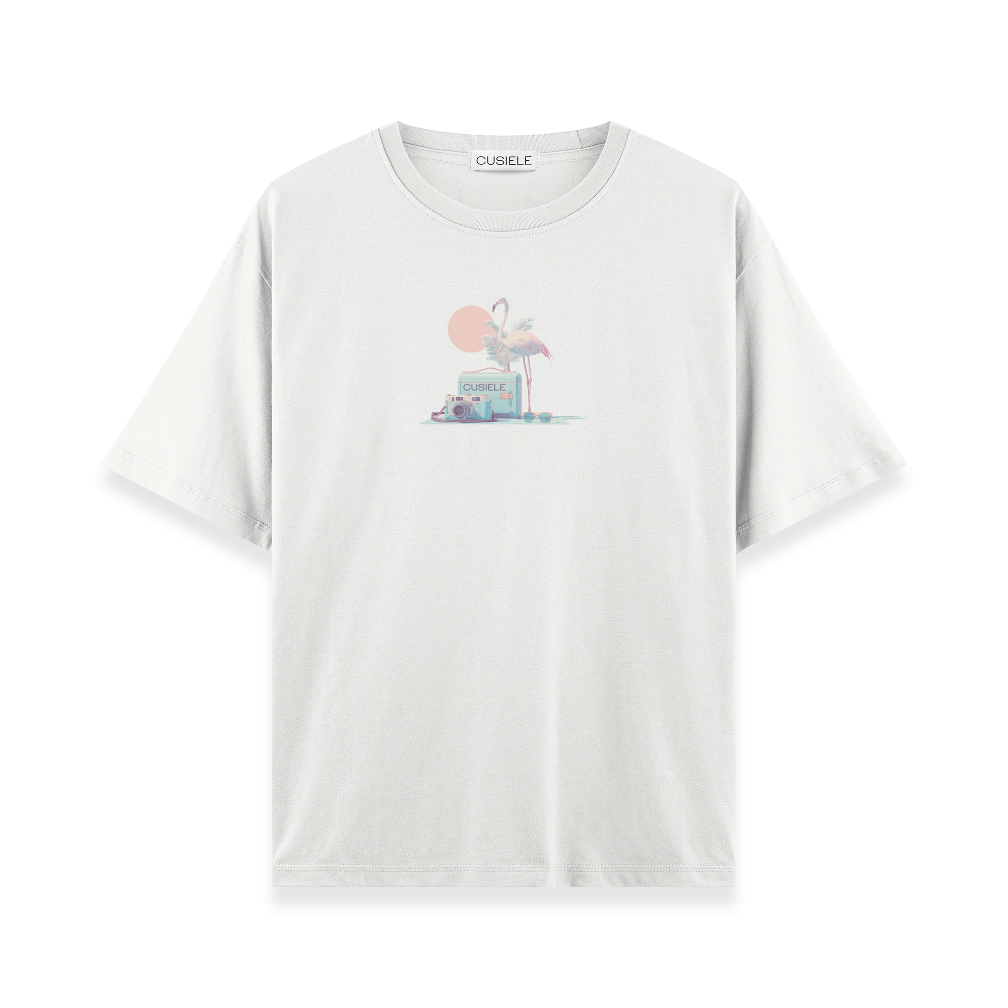 Retro Flamingo - Oversize T-shirt