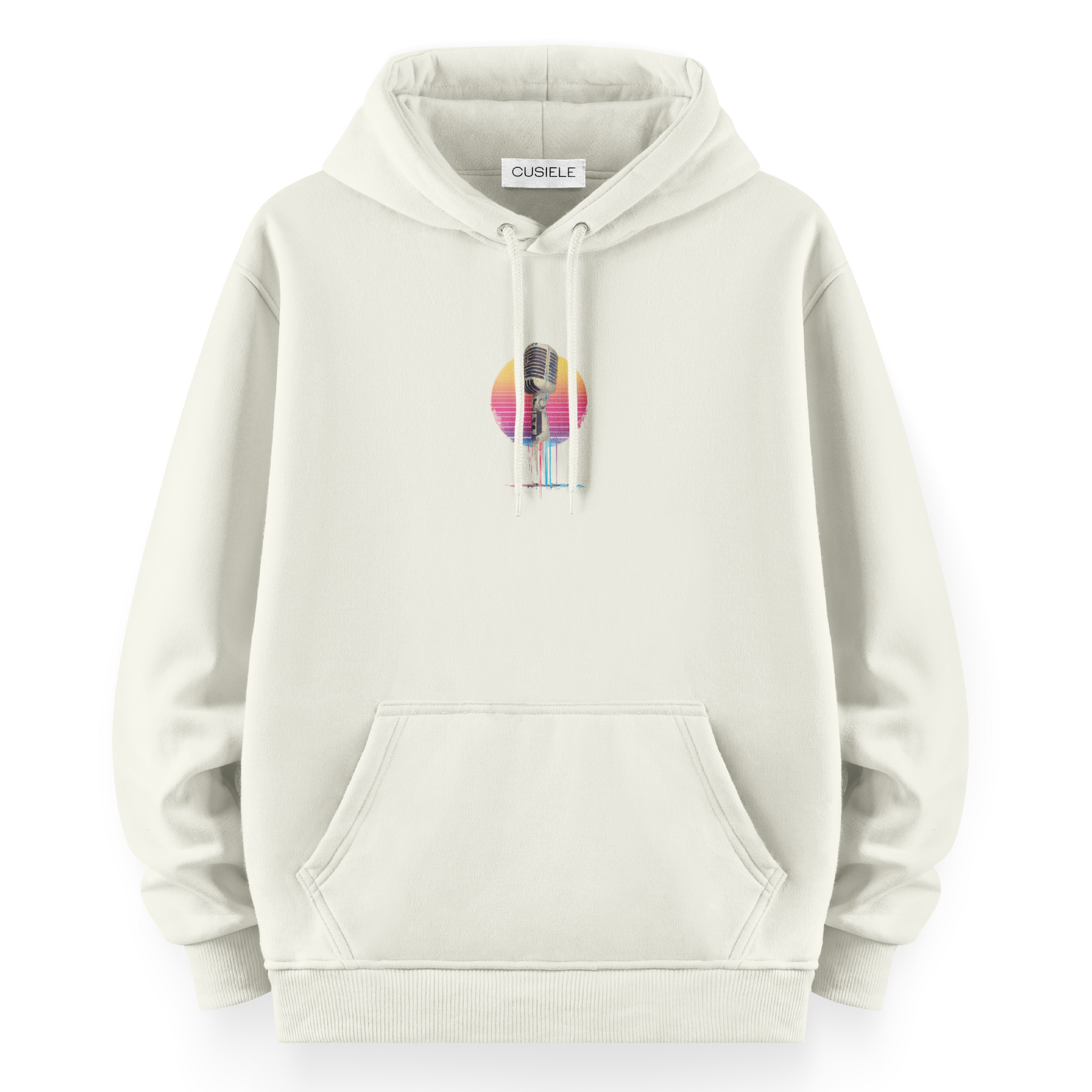 Retro Microphone - Oversize Hoodie