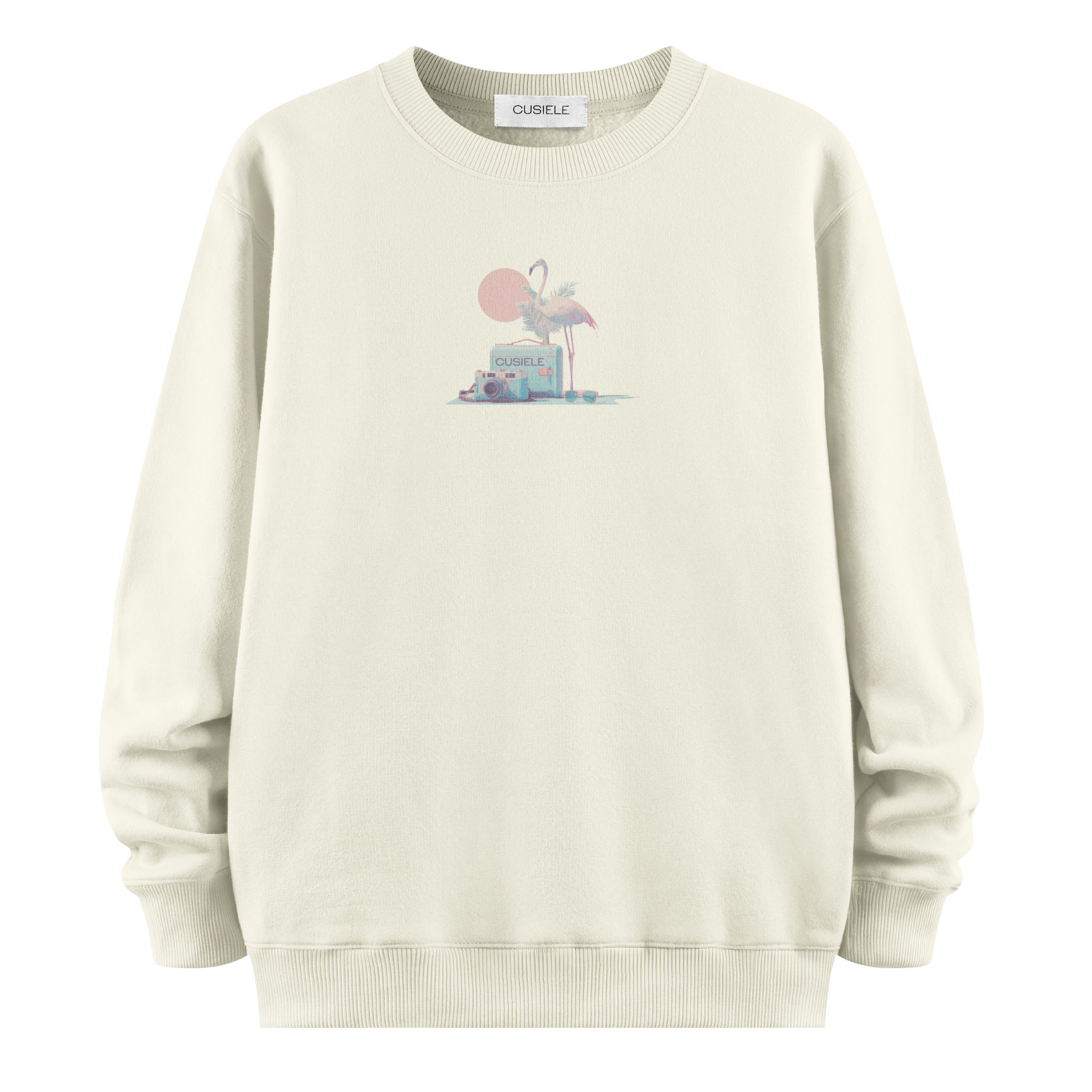 Retro Flamingo - Oversize Sweatshirt