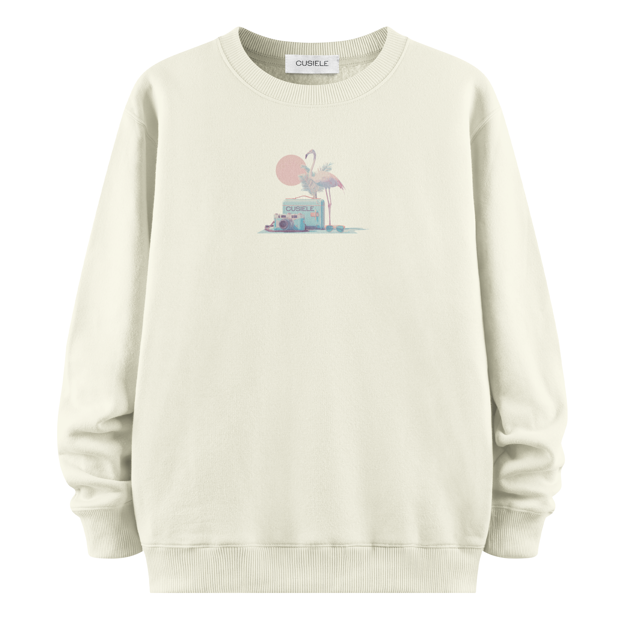 Retro Flamingo - Oversize Sweatshirt