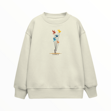 Bird Hand - Çocuk Sweatshirt
