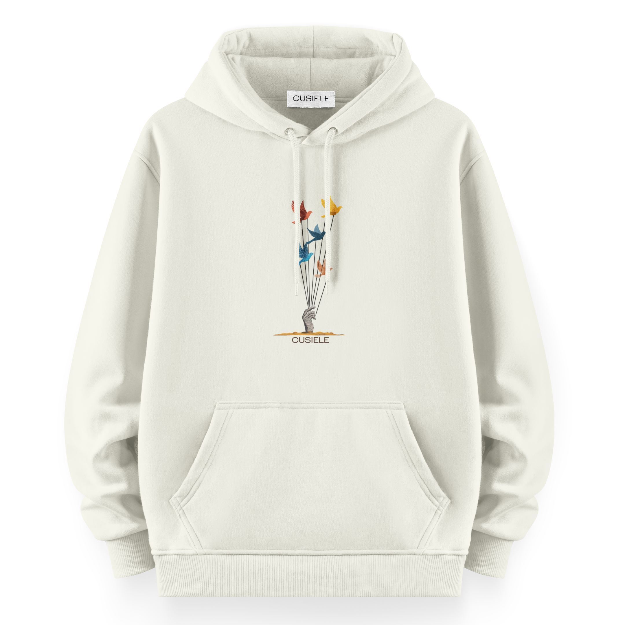 Bird Hand - Oversize Hoodie