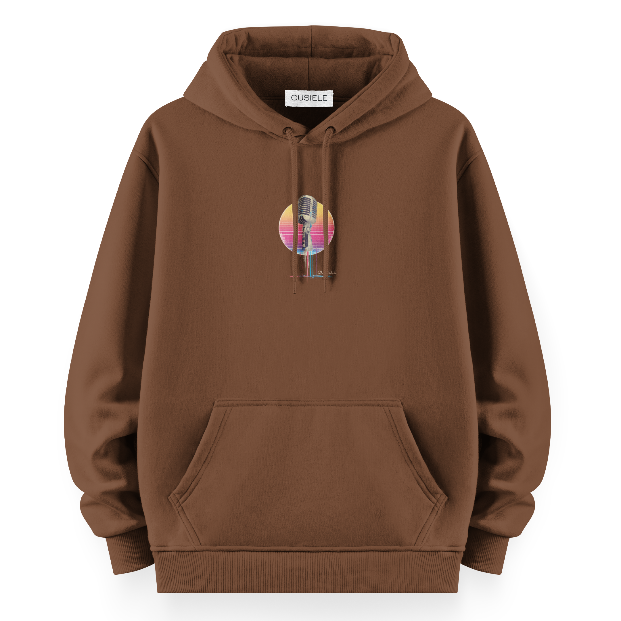 Retro Microphone - Oversize Hoodie