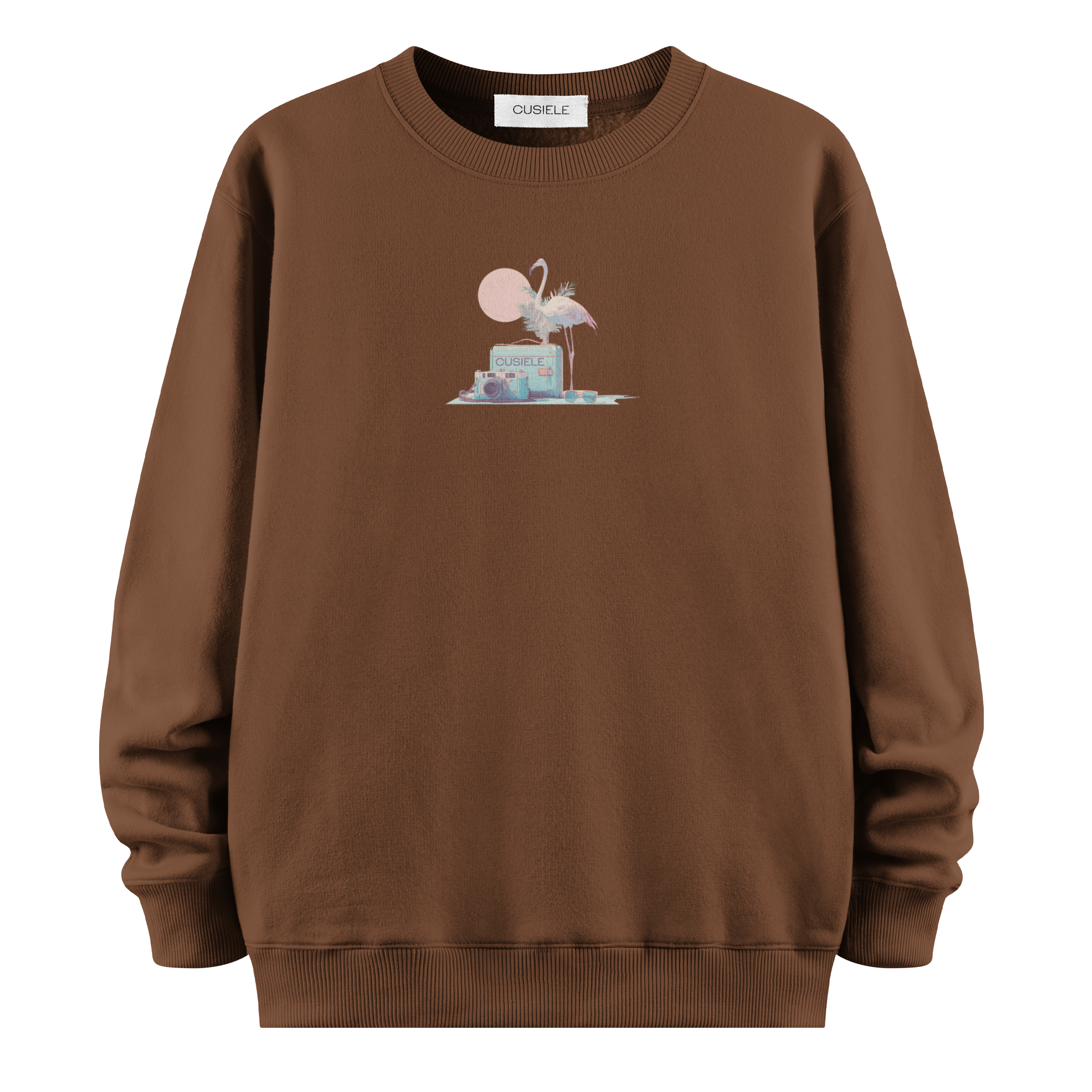 Retro Flamingo - Oversize Sweatshirt