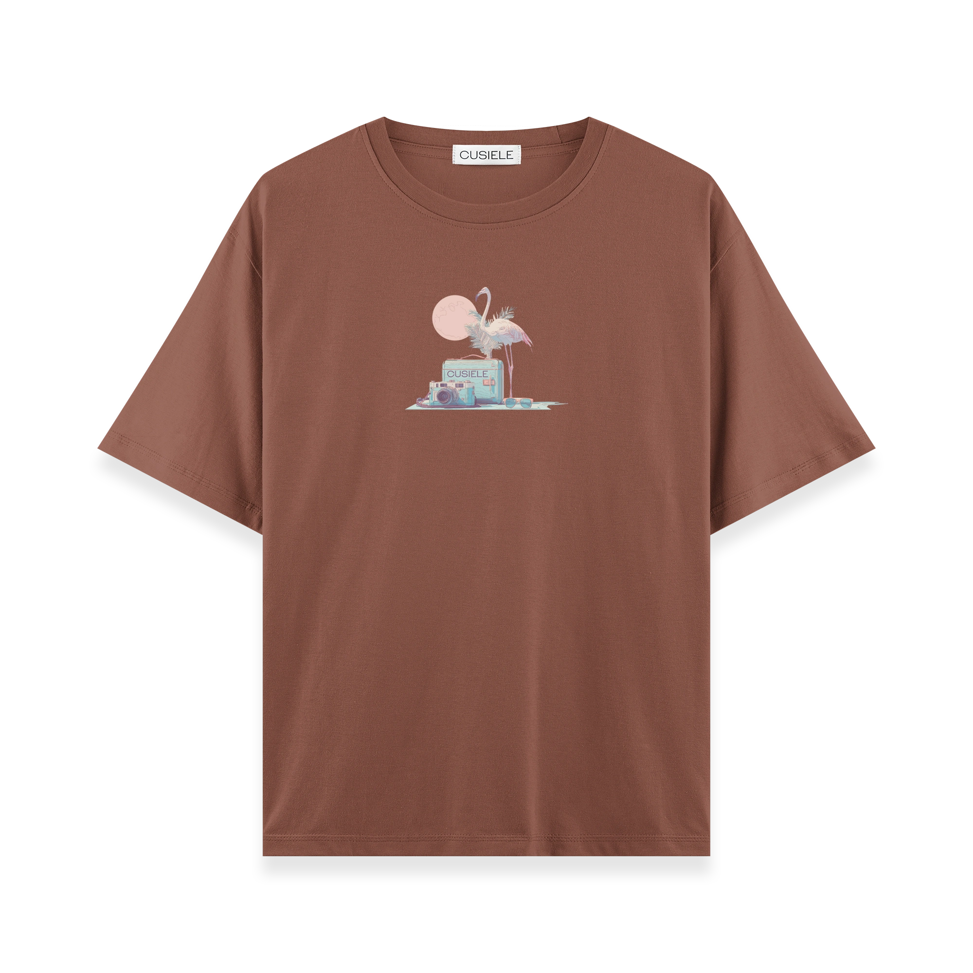Retro Flamingo - Oversize T-shirt