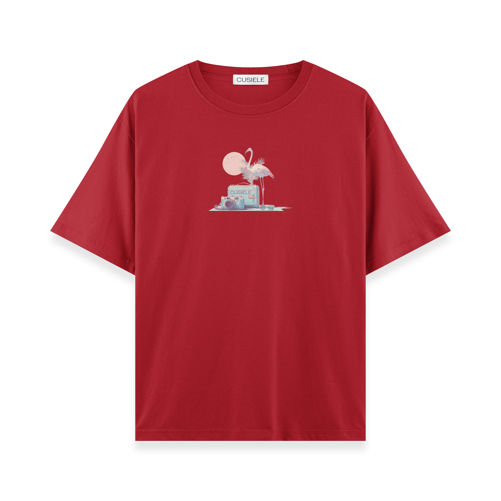 Retro Flamingo - Oversize T-shirt