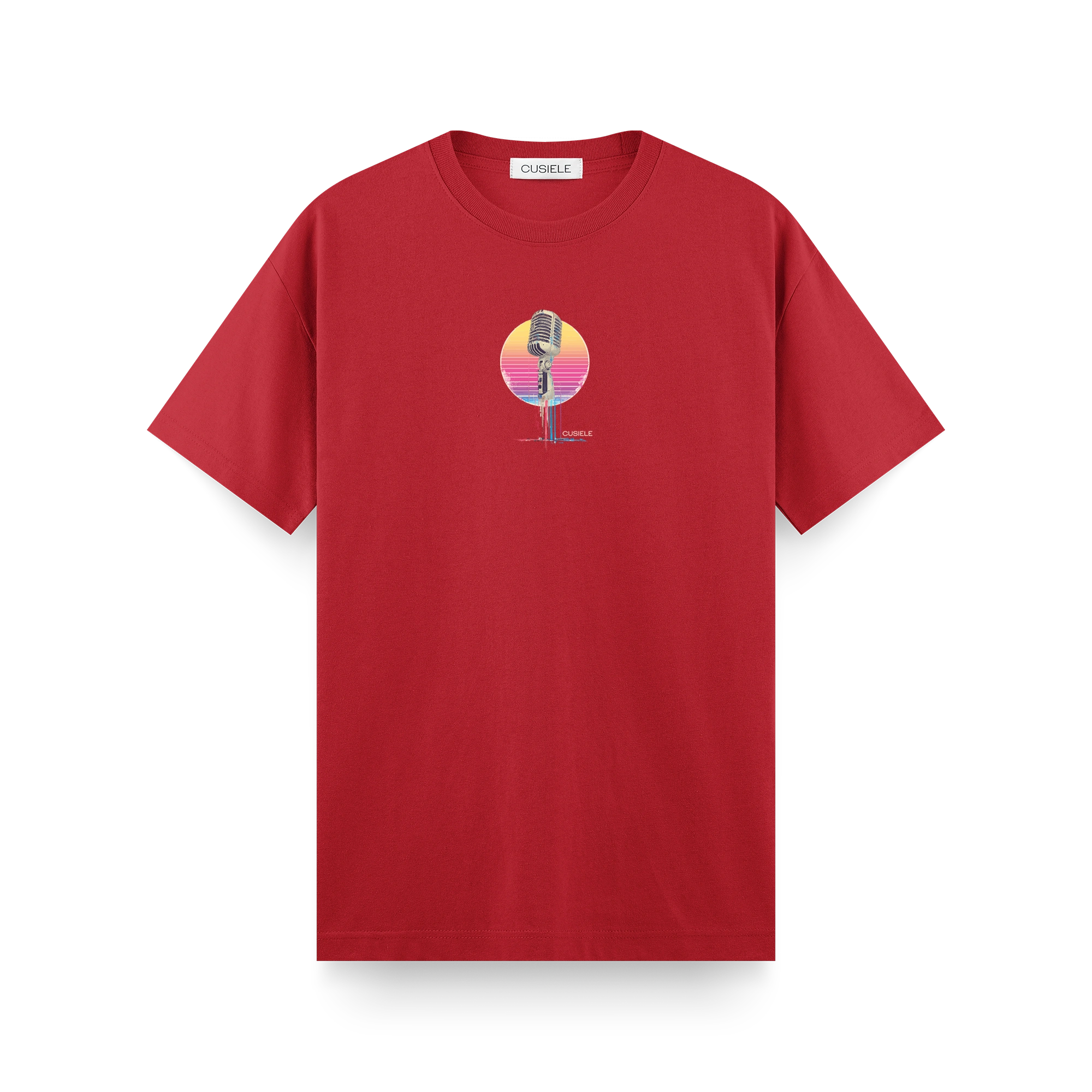 Retro Microphone - Regular Fit T-shirt