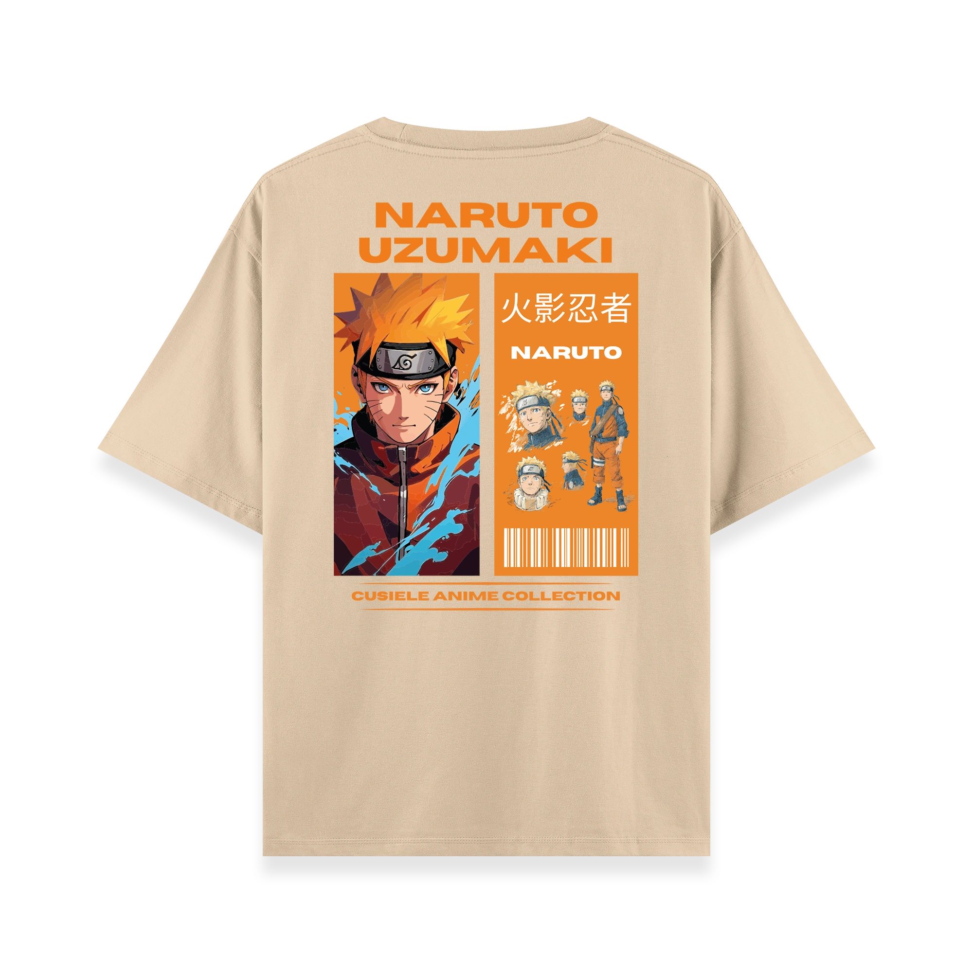 Naruto Uzumaki - Oversize T-shirt