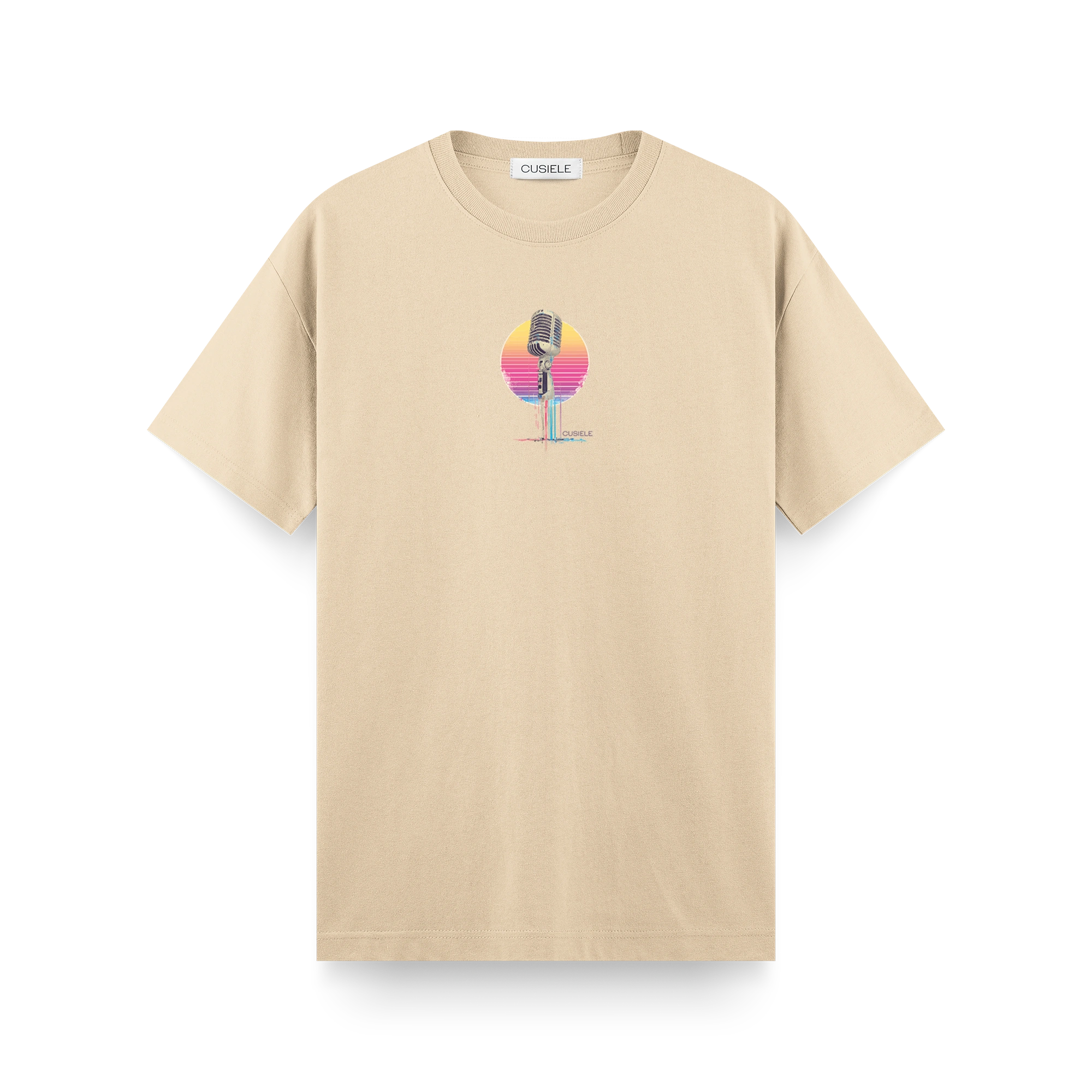 Retro Microphone - Regular Fit T-shirt