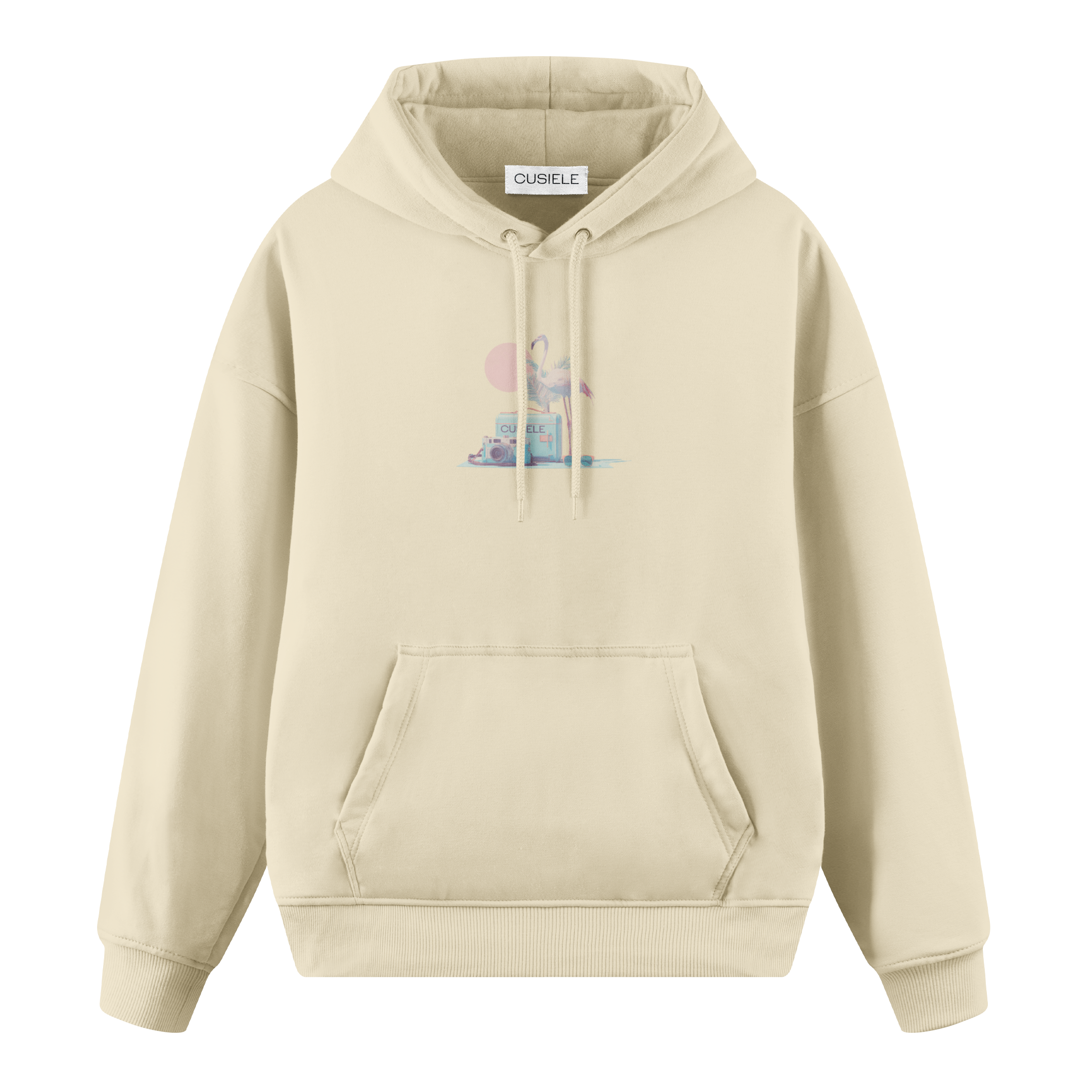 Retro Flamingo - Regular Fit Hoodie