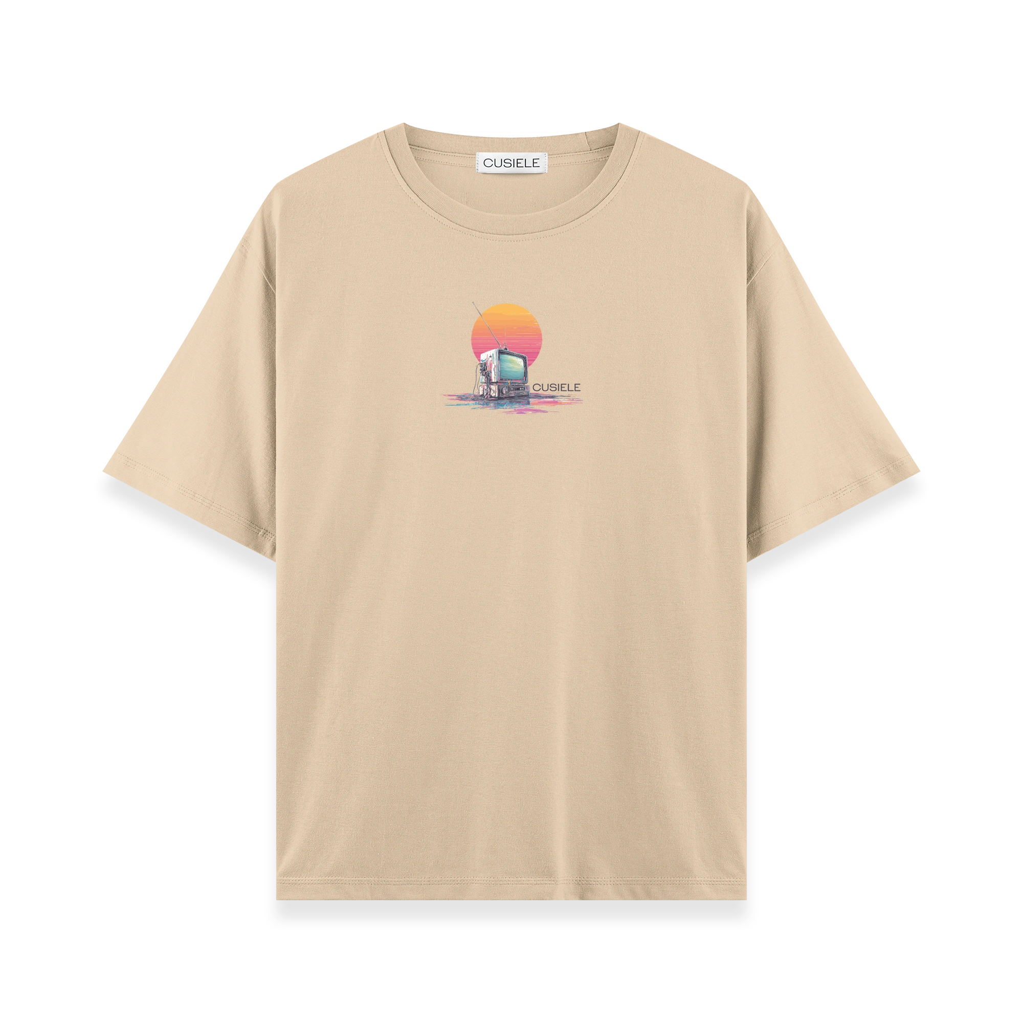 Retro Tv - Oversize T-shirt