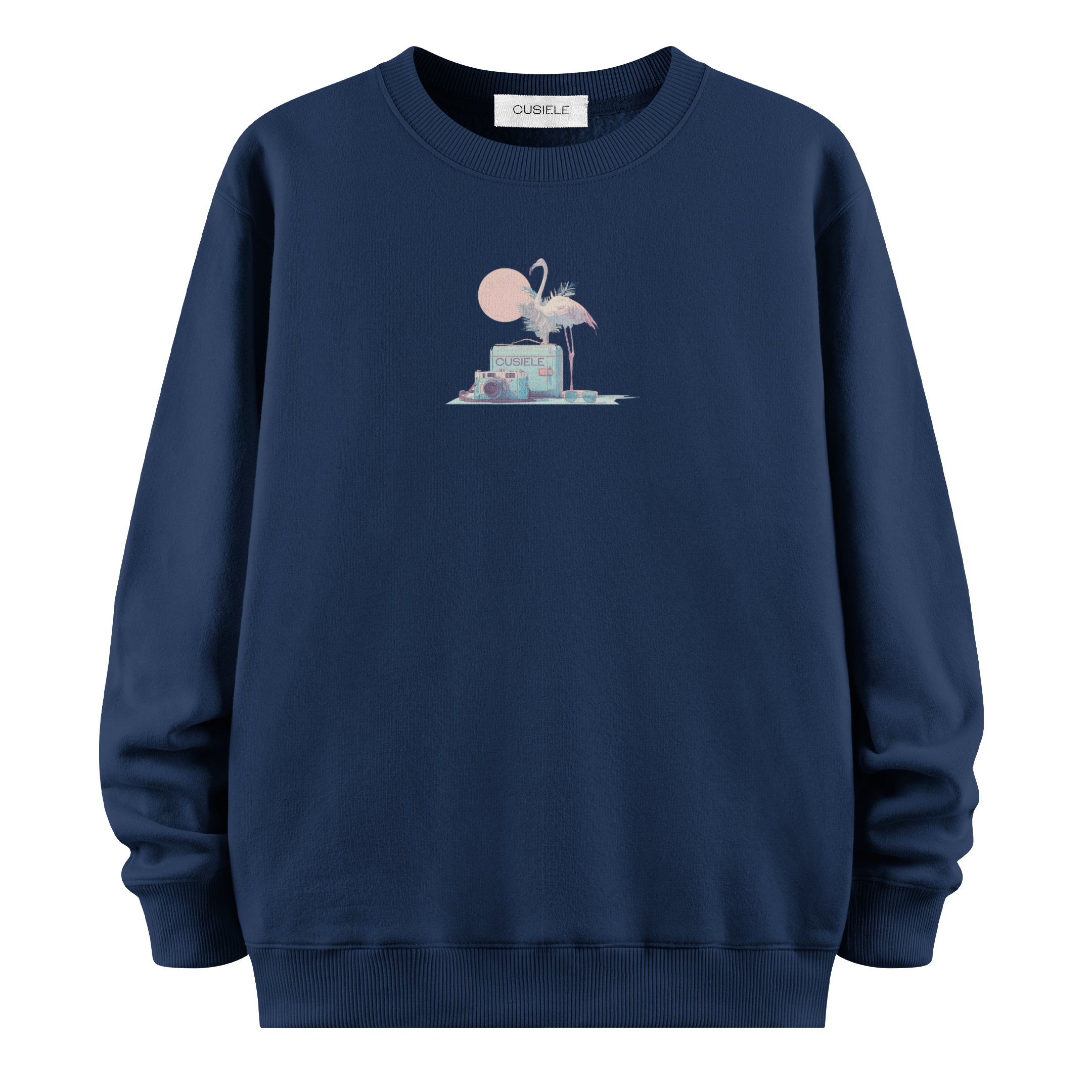 Retro Flamingo - Oversize Sweatshirt