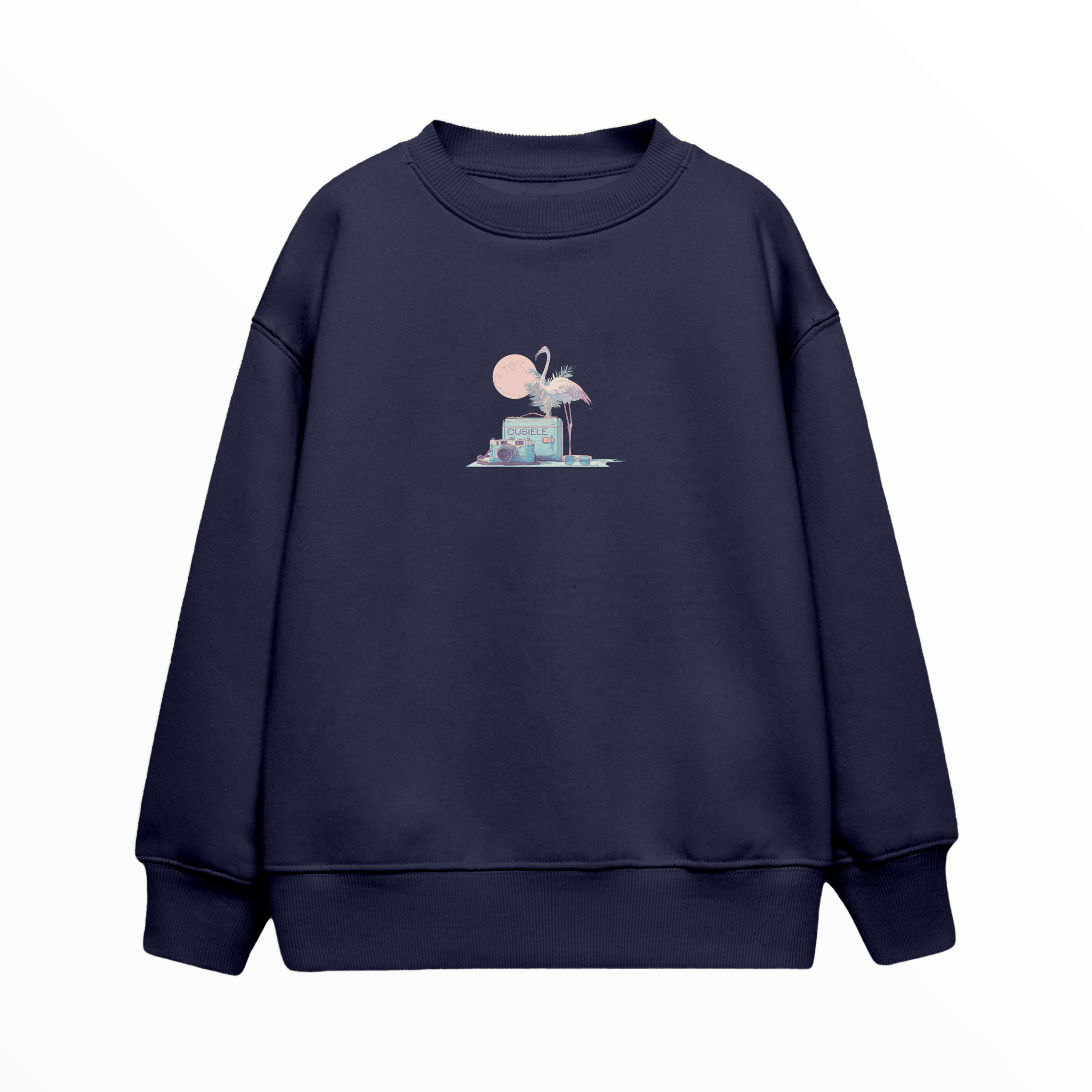 Retro Flamingo - Çocuk Sweatshirt
