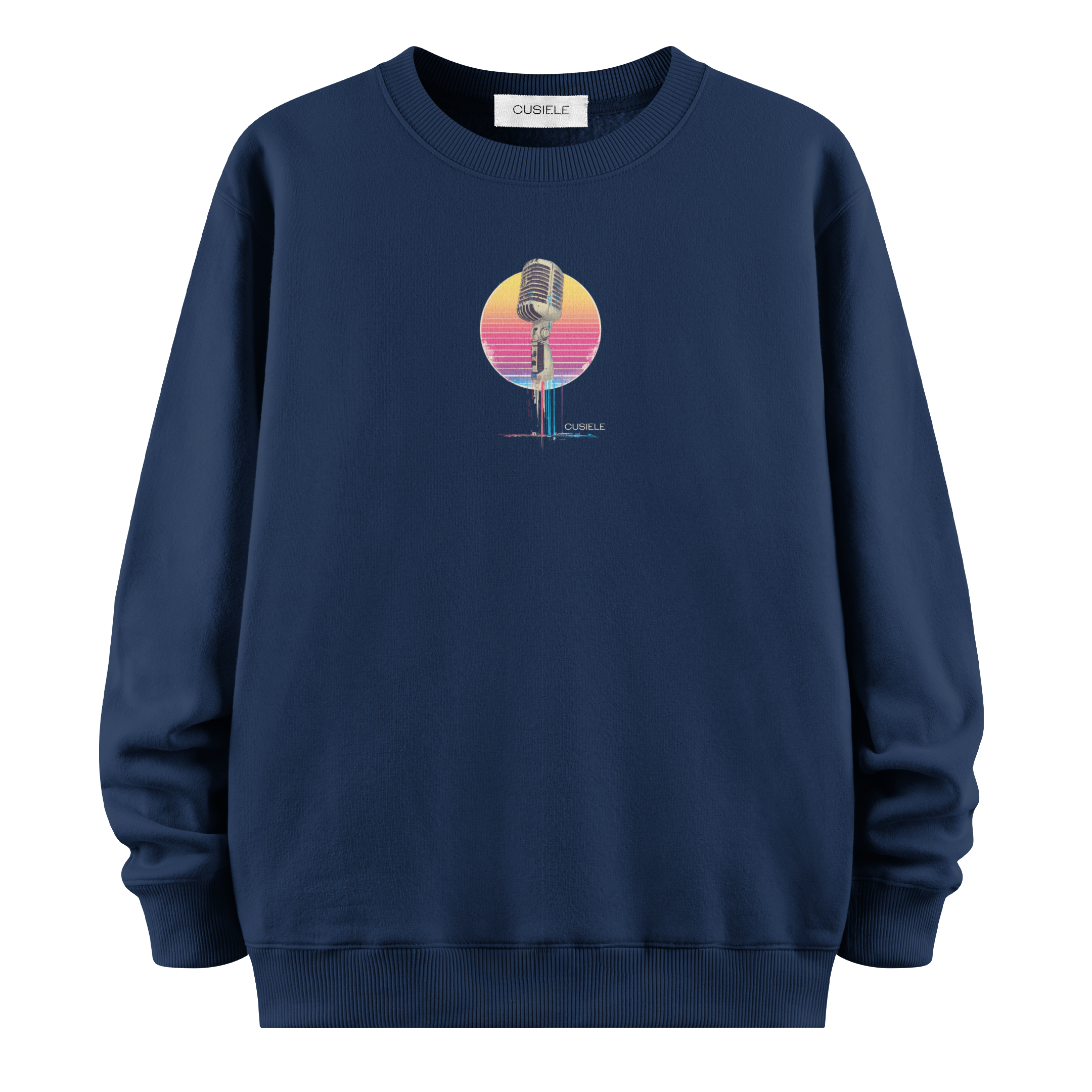 Retro Microphone - Oversize Sweatshirt