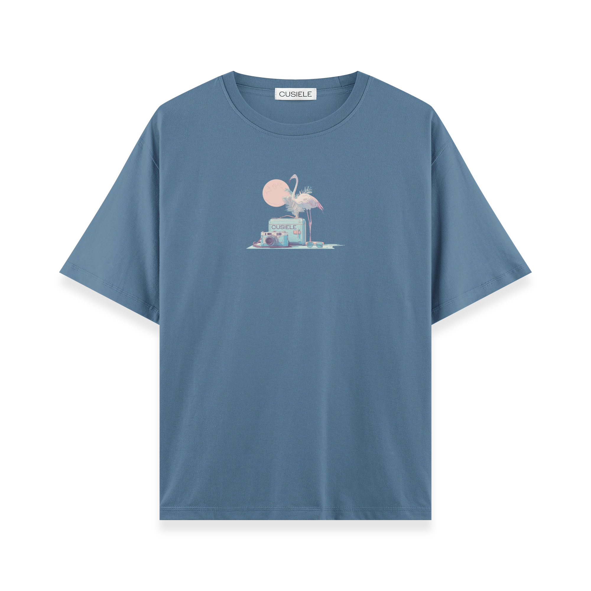 Retro Flamingo - Oversize T-shirt