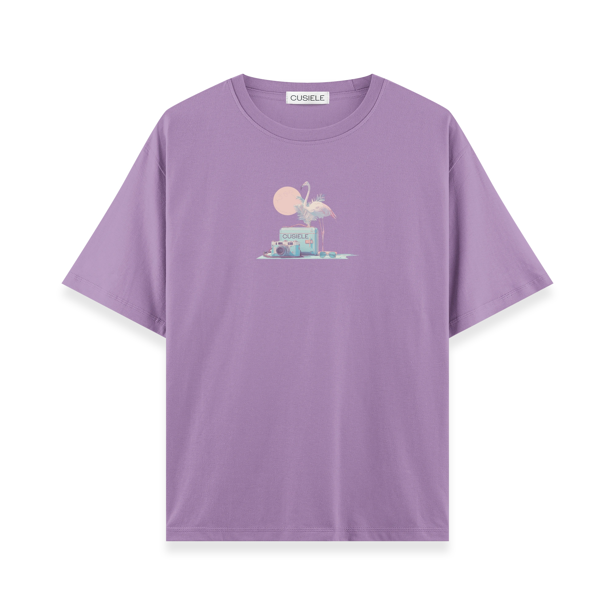 Retro Flamingo - Oversize T-shirt