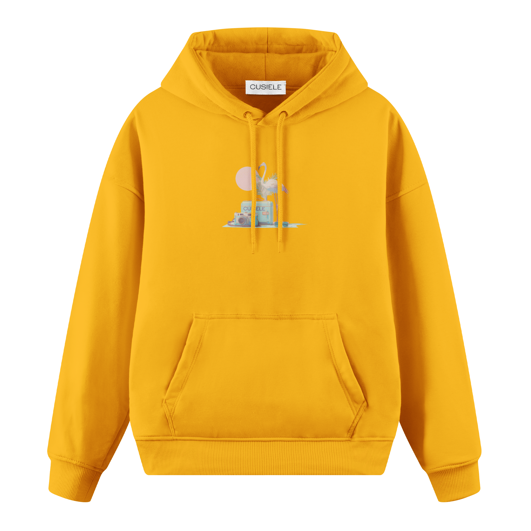 Retro Flamingo - Regular Fit Hoodie