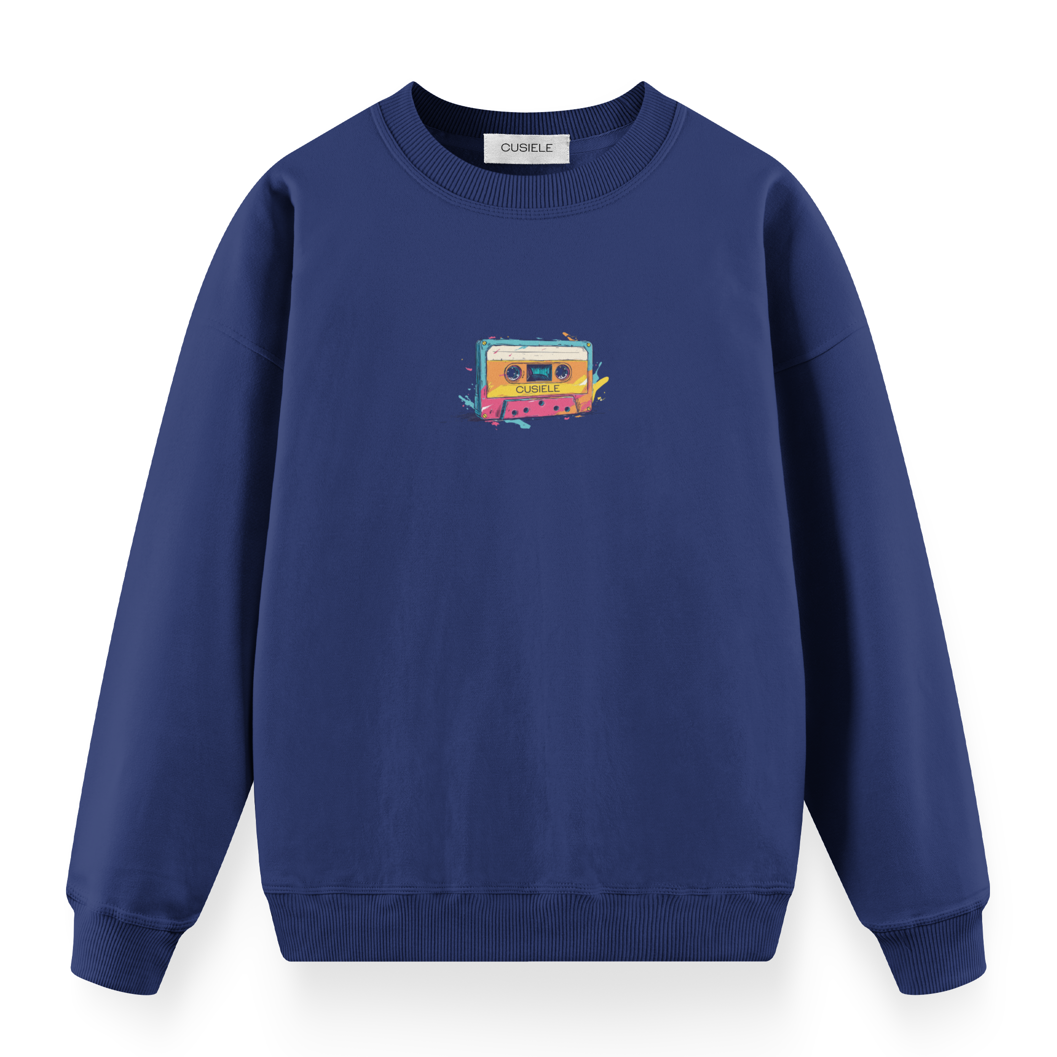 Retro Casette - Regular Fit Sweatshirt