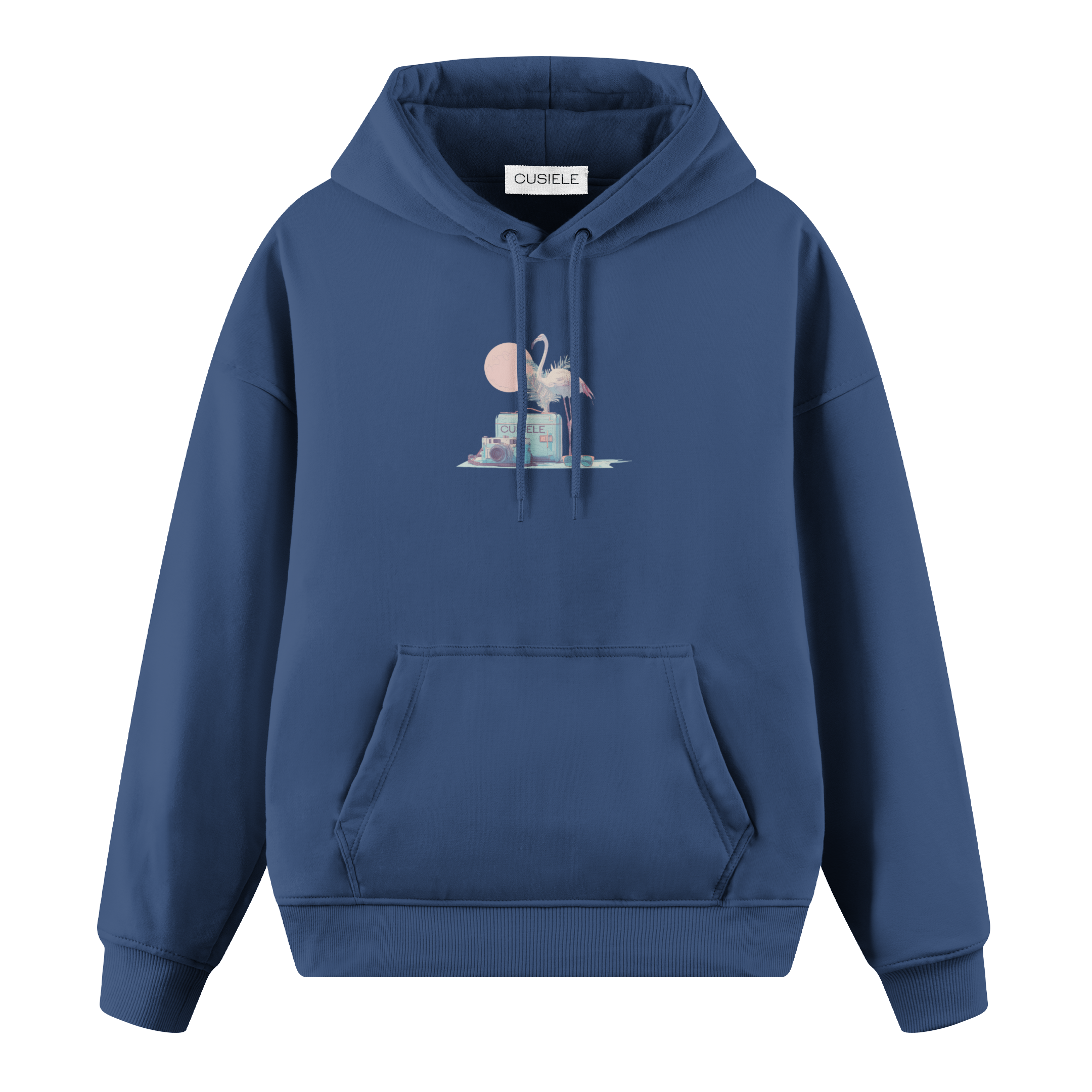 Retro Flamingo - Regular Fit Hoodie