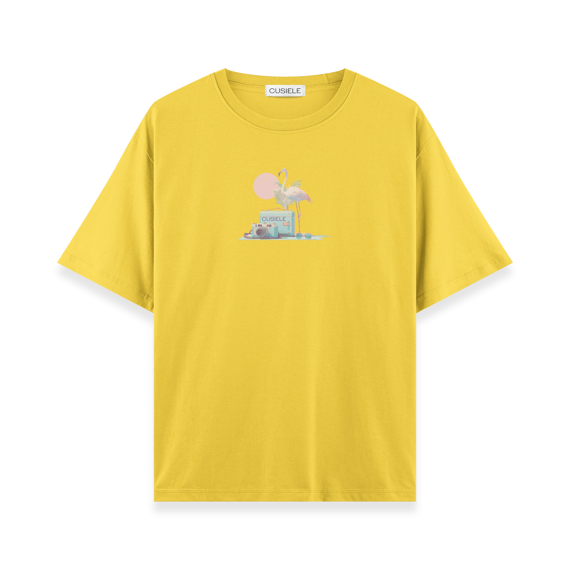 Retro Flamingo - Oversize T-shirt