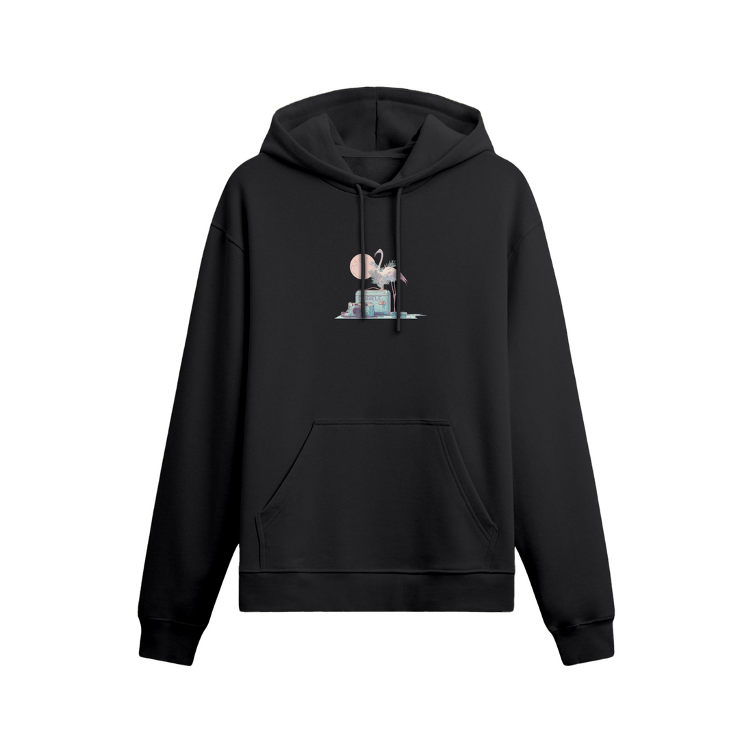 Retro Flamingo - Çocuk Hoodie