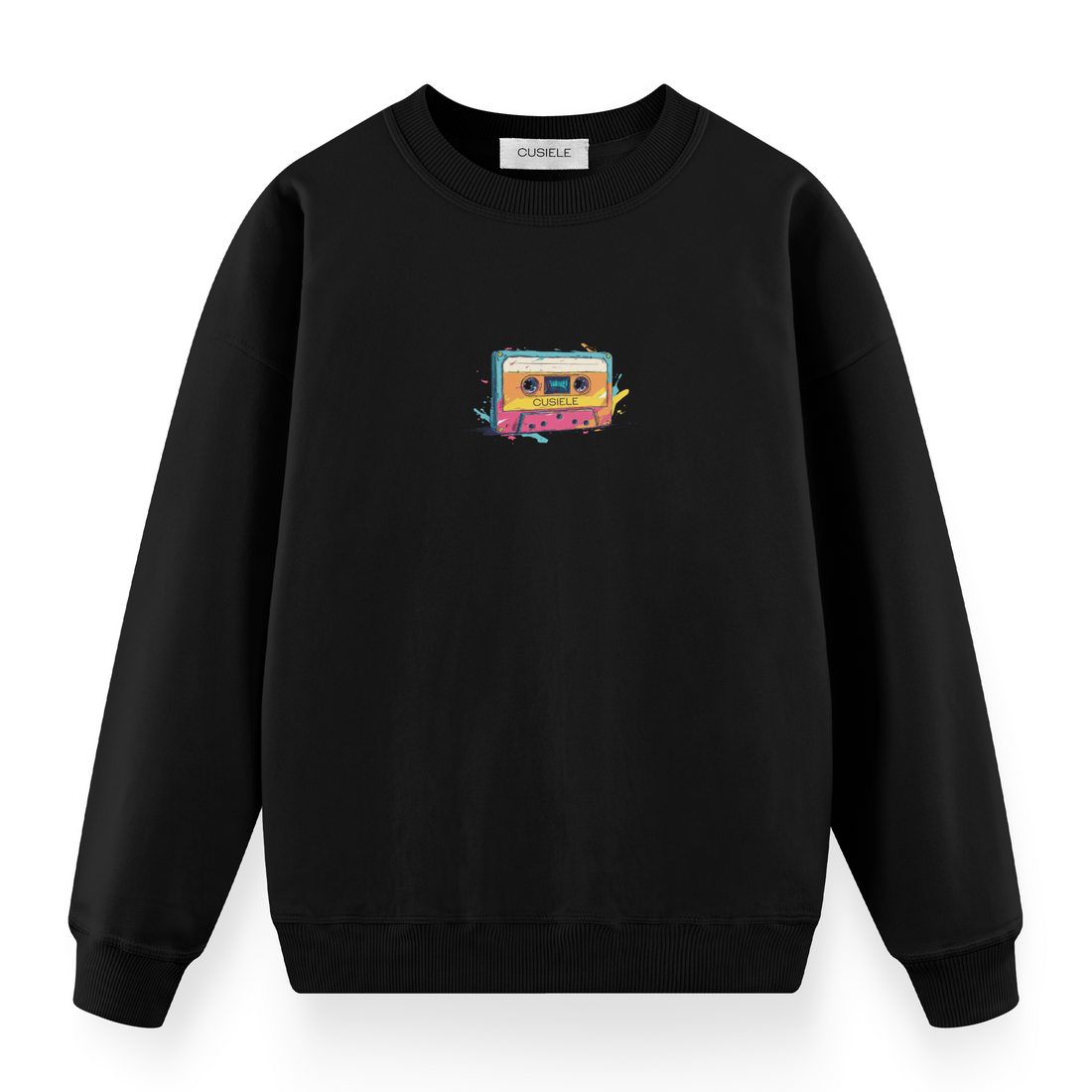 Retro Casette - Regular Fit Sweatshirt