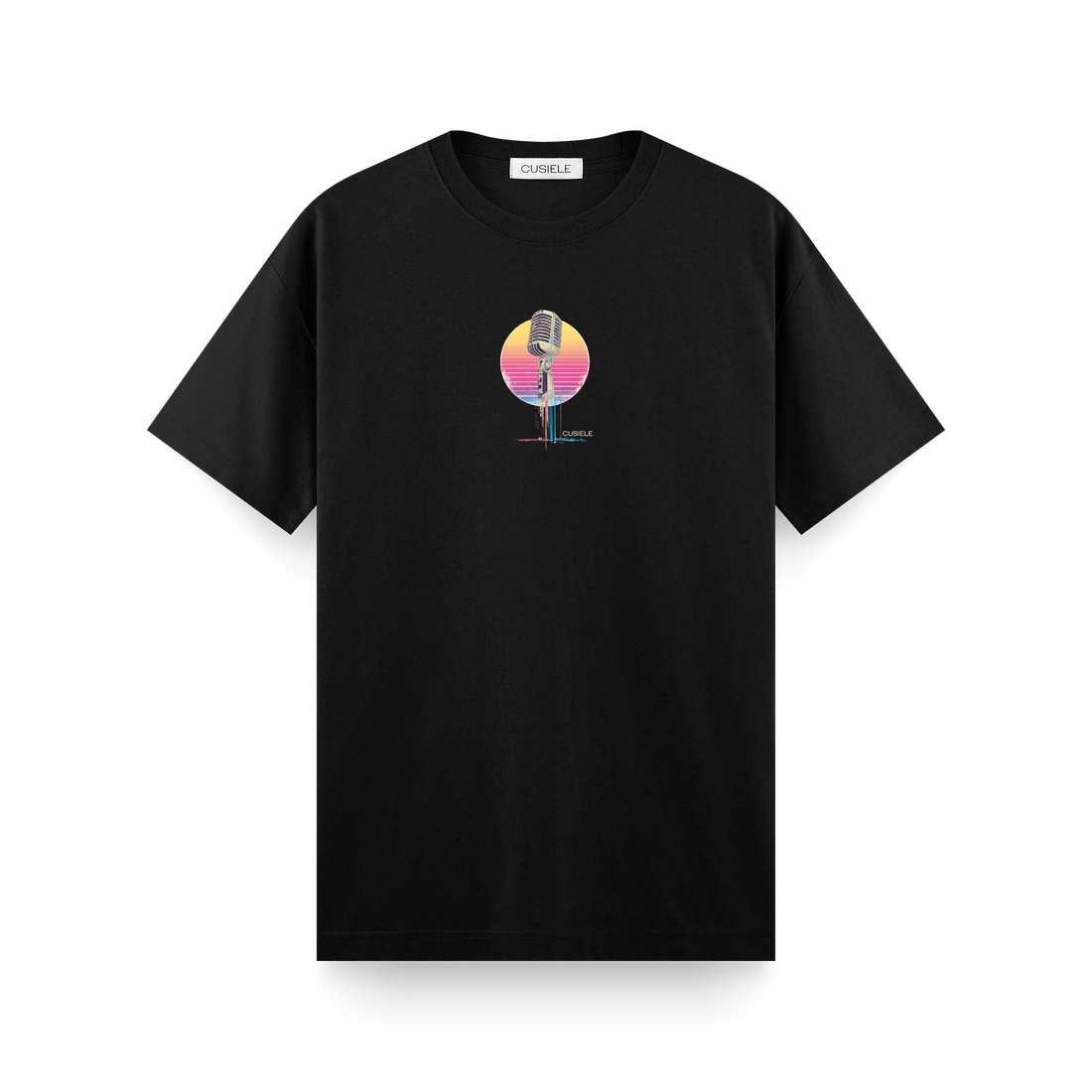 Retro Microphone - Regular Fit T-shirt