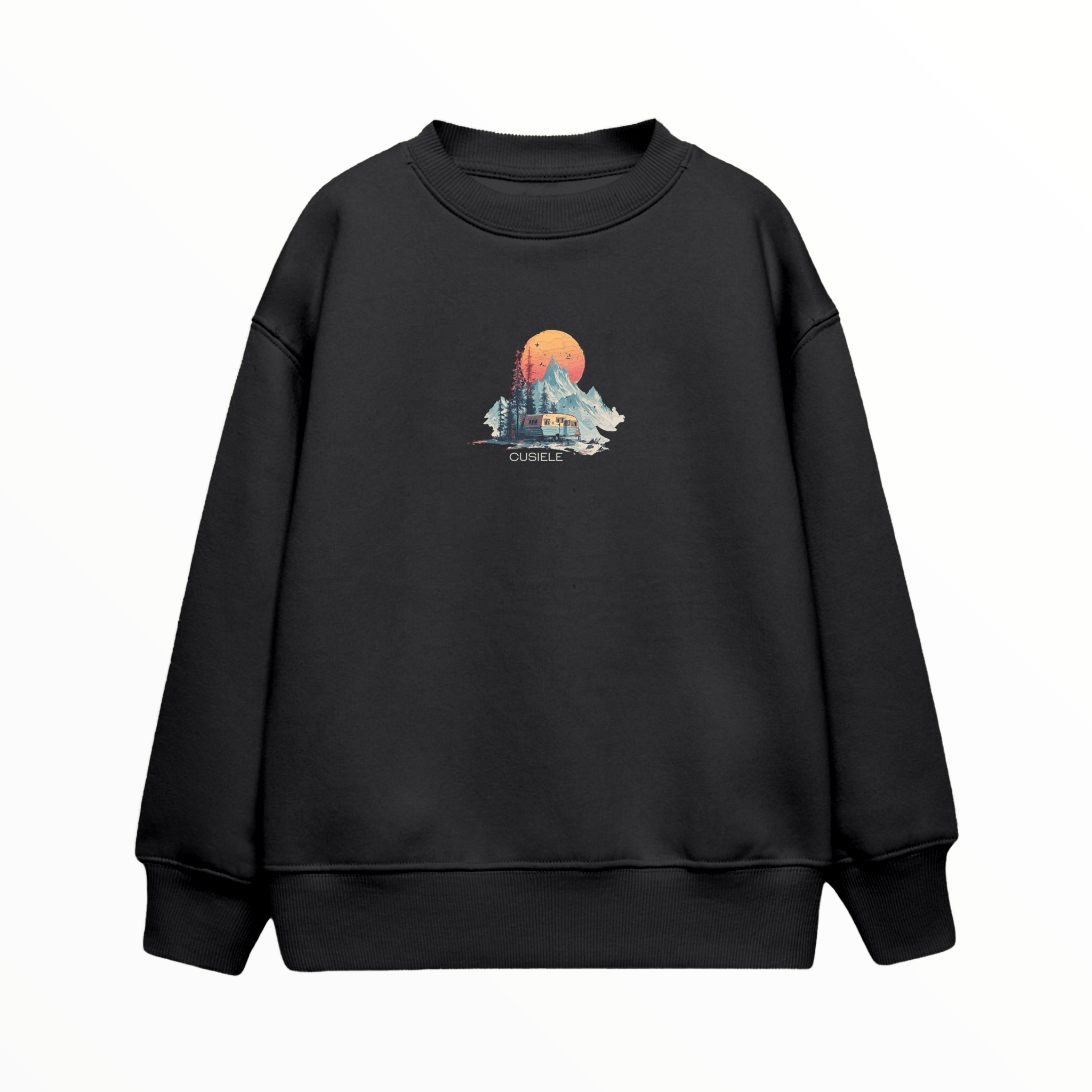 Retro Caravan- Çocuk Sweatshirt