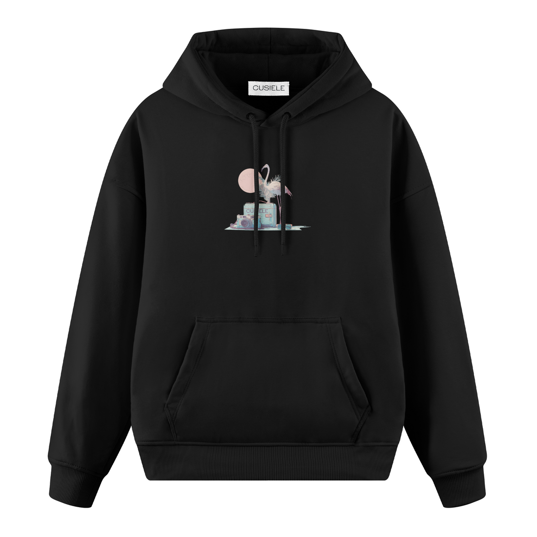 Retro Flamingo - Regular Fit Hoodie