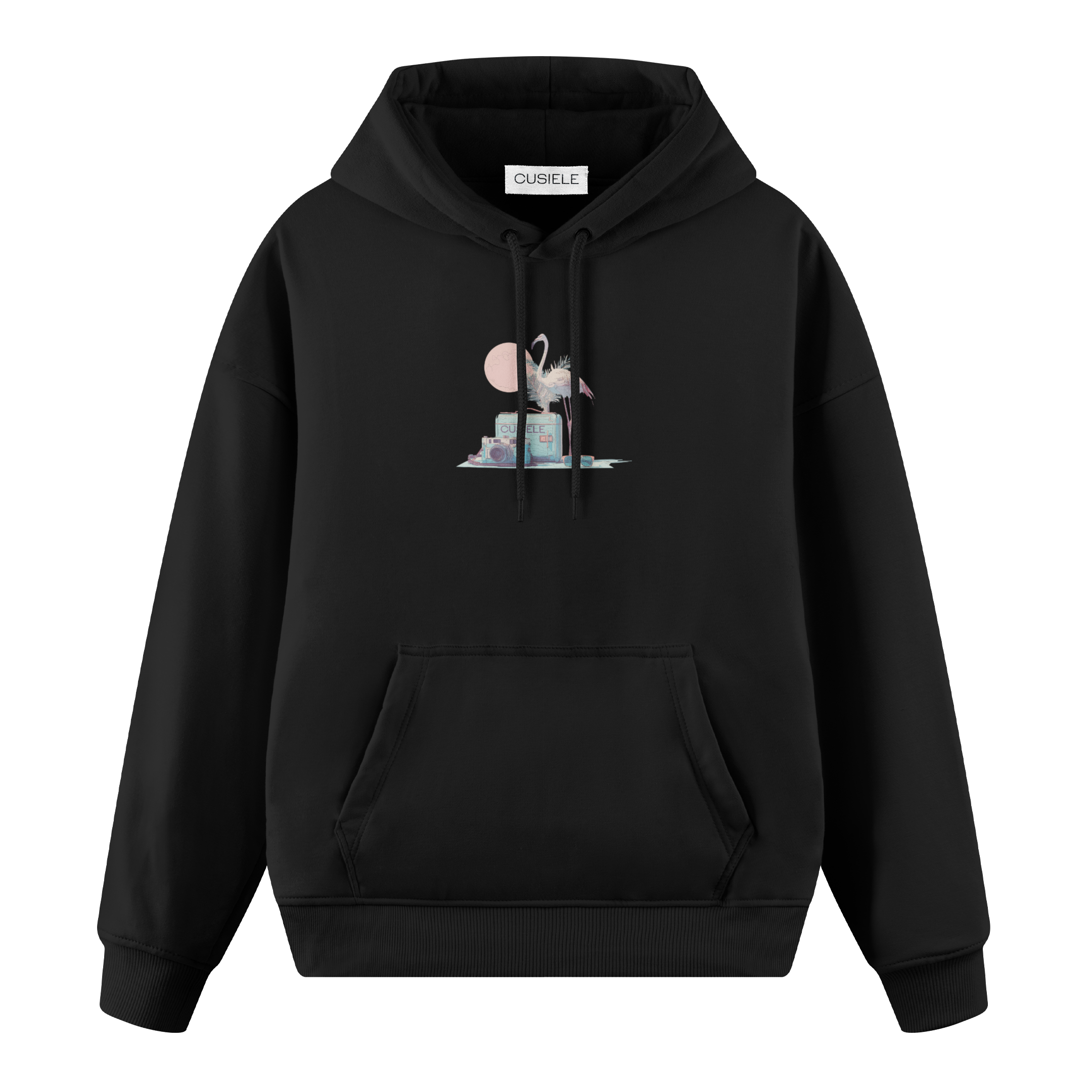 Retro Flamingo - Regular Fit Hoodie