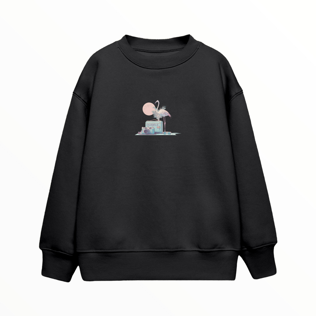 Retro Flamingo - Çocuk Sweatshirt