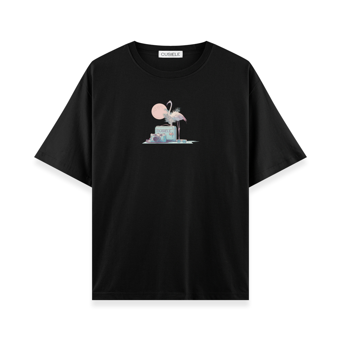 Retro Flamingo - Oversize T-shirt