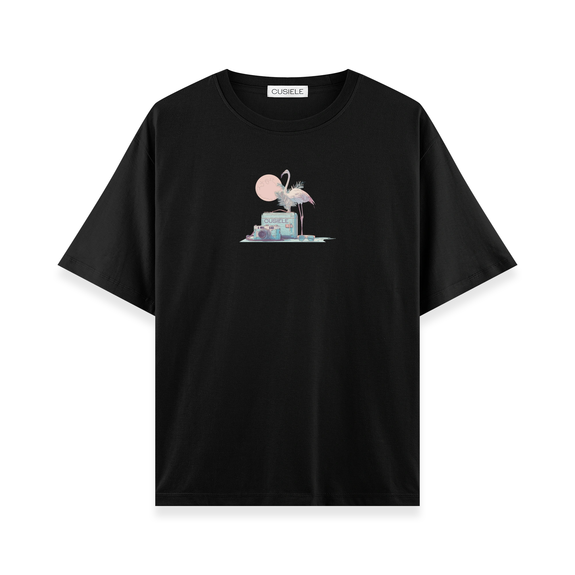 Retro Flamingo - Oversize T-shirt