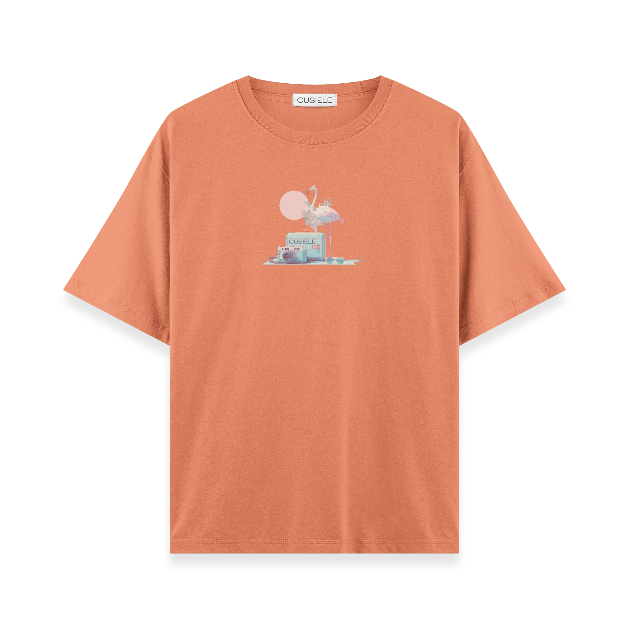 Retro Flamingo - Oversize T-shirt
