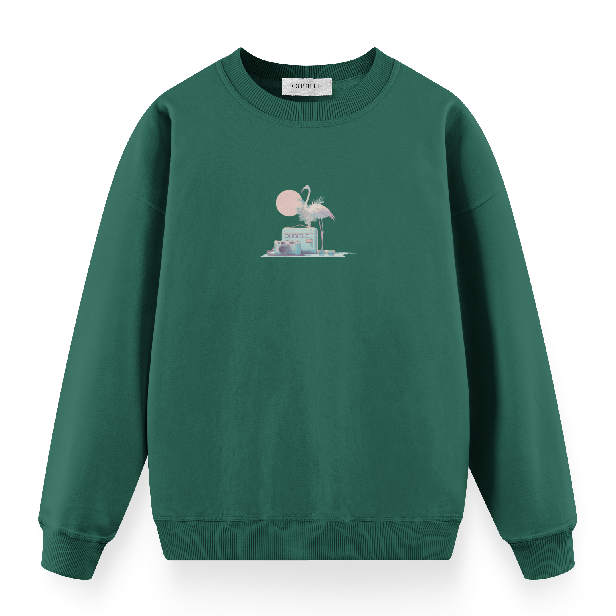 Retro Flamingo - Regular Fit Sweatshirt