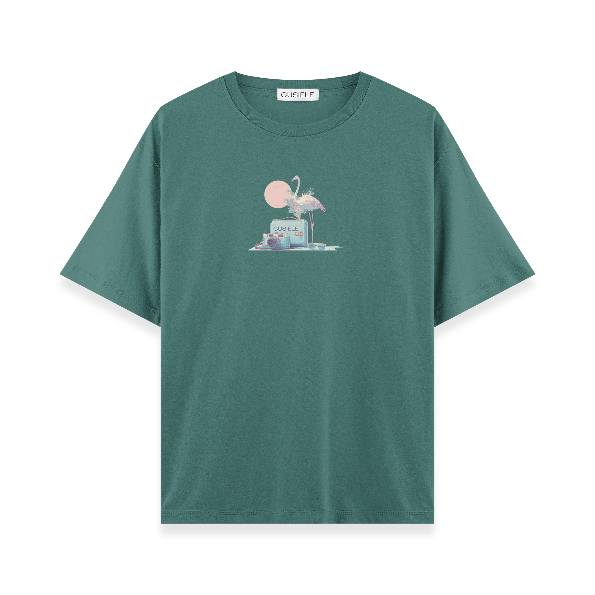 Retro Flamingo - Oversize T-shirt