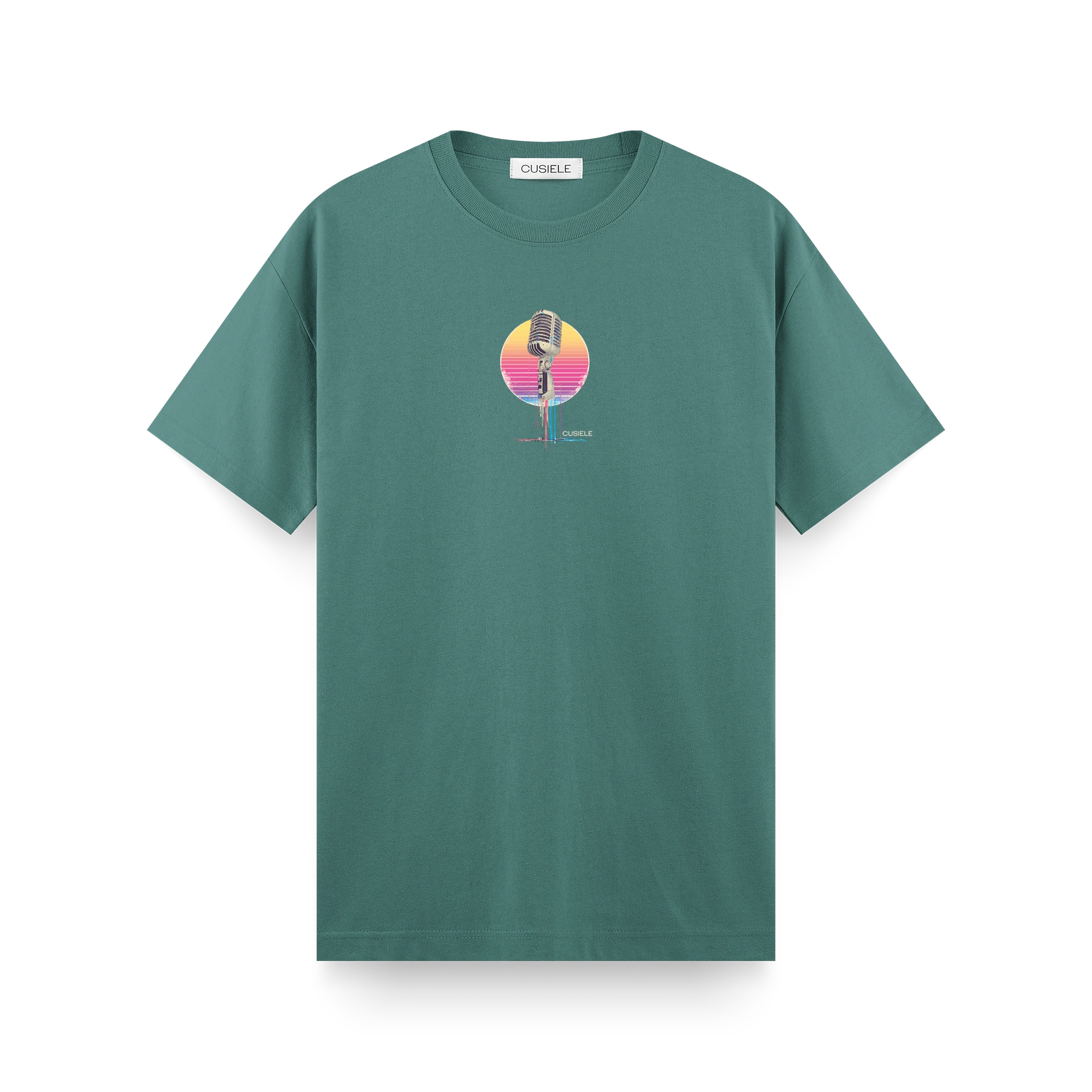 Retro Microphone - Regular Fit T-shirt